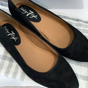 Vintage 78 black wedges